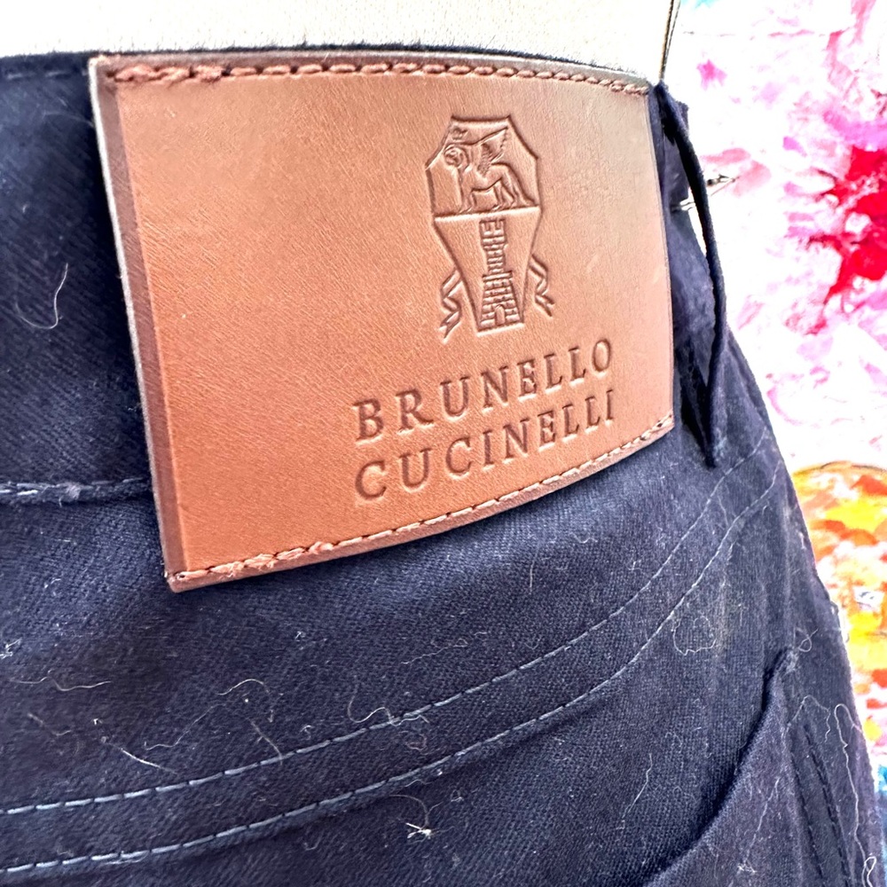Brunello Cucinelli Lightweight Jeans  Pants Navy